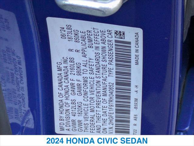 Certified 2024 Honda Civic Touring image 26