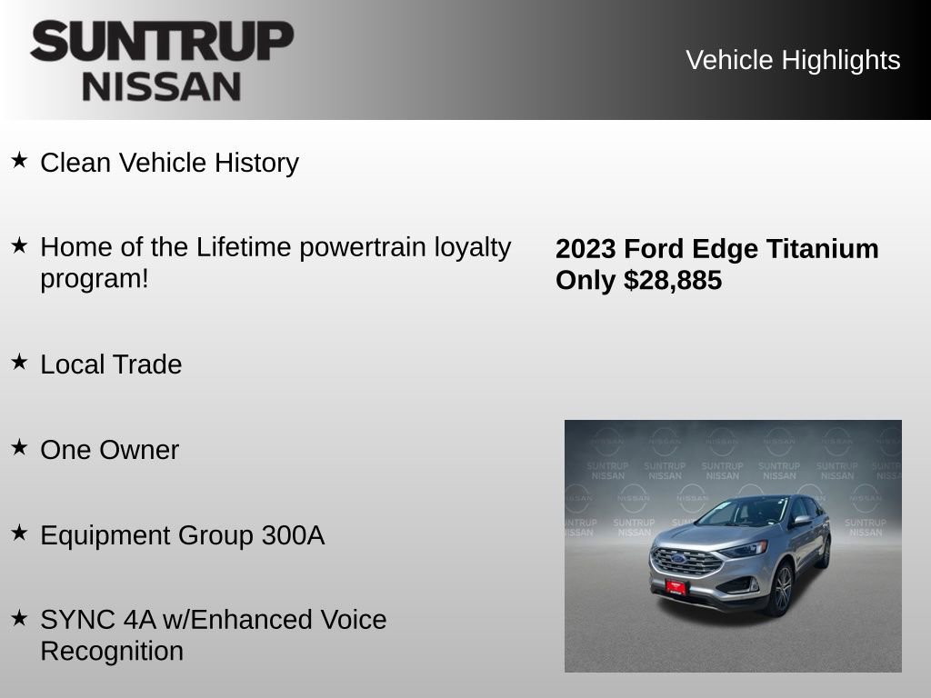 Used 2023 Ford Edge Titanium AWD/4WD image 8