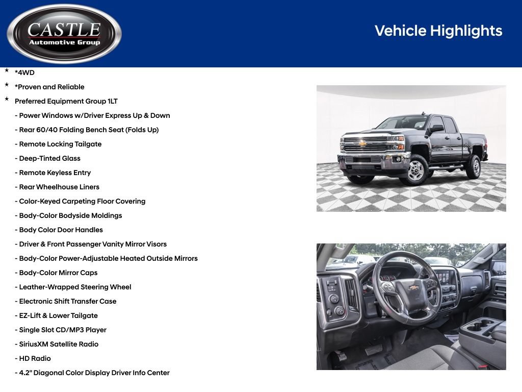 Used 2018 Chevrolet Silverado 2500 LT w/ All Star Edition AWD/4WD image 4