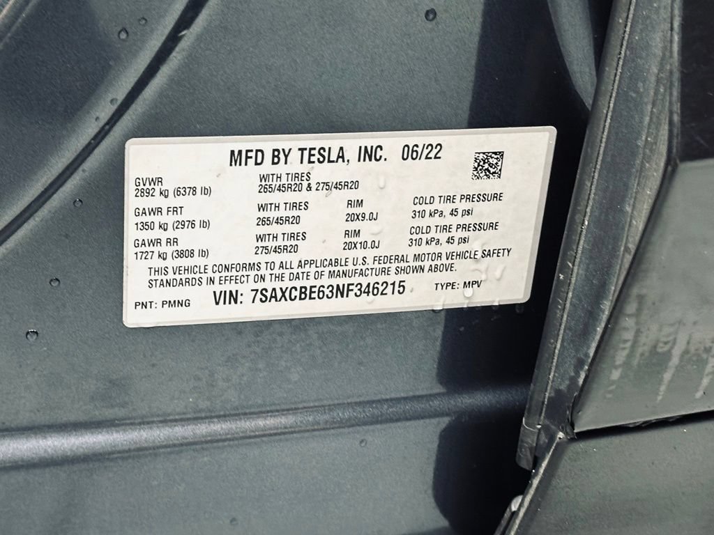 Used 2022 Tesla Model X Plaid AWD/4WD image 44