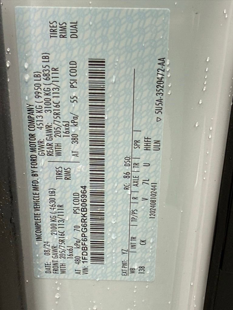 New 2024 Ford Transit 350 DRW w/ Interior Upgrade Package image 30