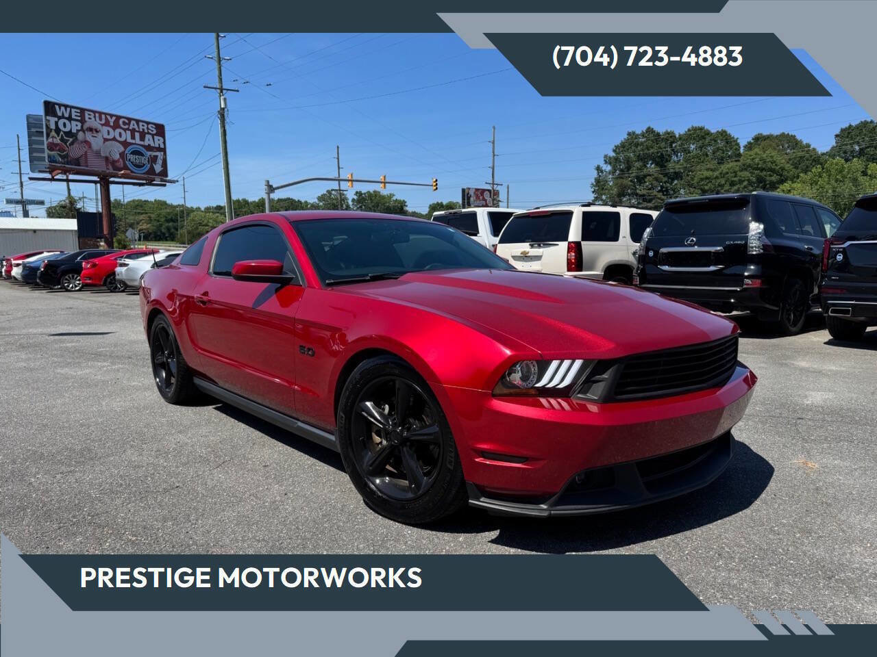 Used 2012 Ford Mustang GT Premium w/ Security Pkg RWD image 1