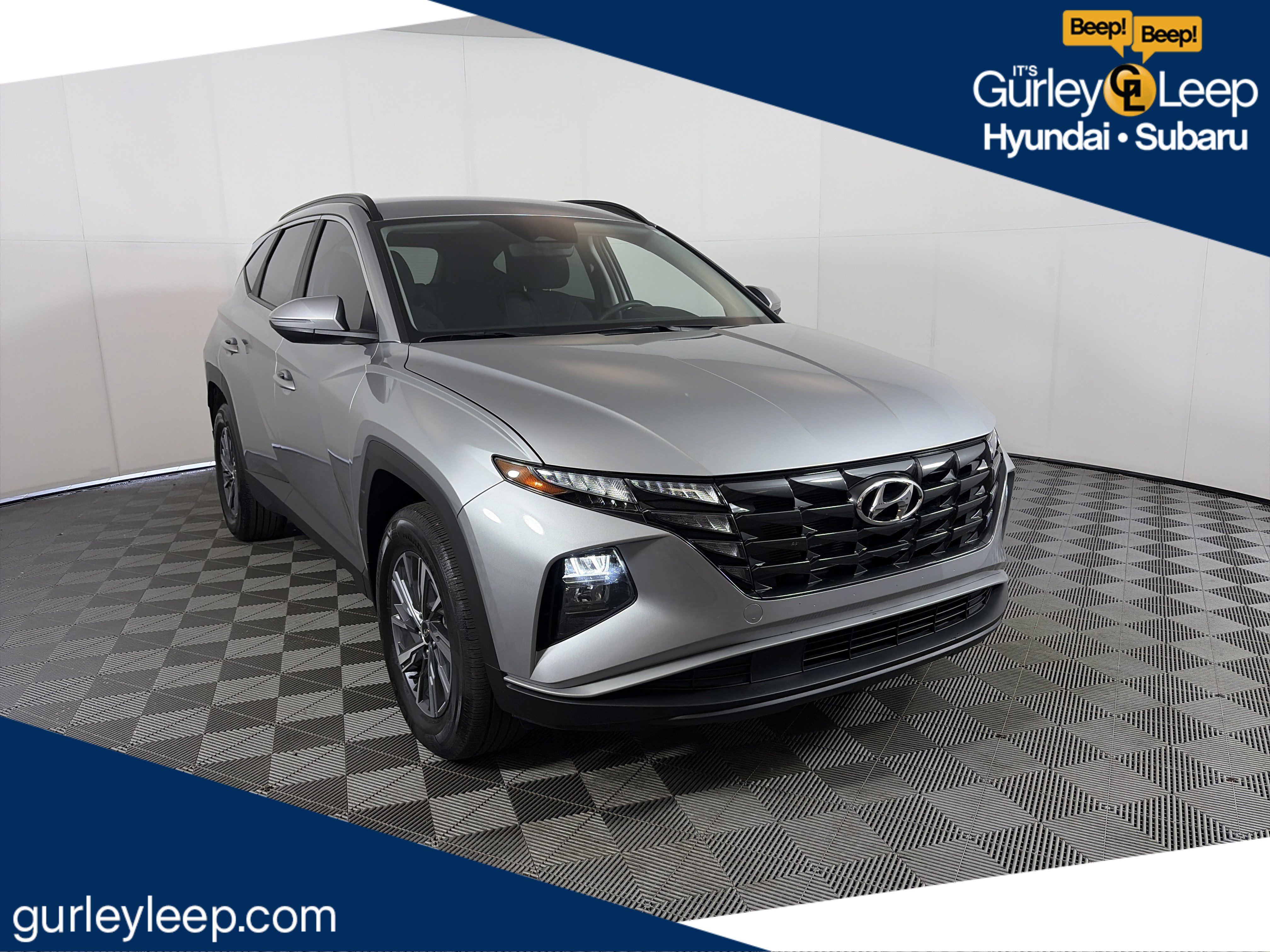 Certified 2023 Hyundai Tucson Blue AWD/4WD image 1
