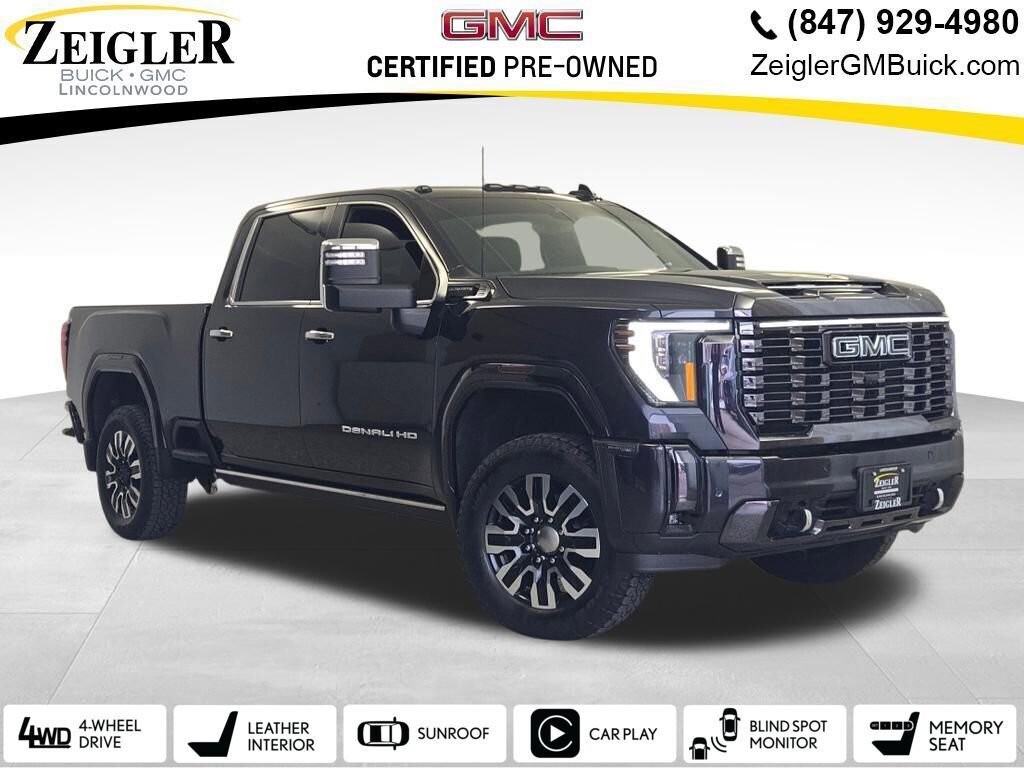 Certified 2024 GMC Sierra 2500 Denali Ultimate w/ LPO, GMC Protection Package image 1