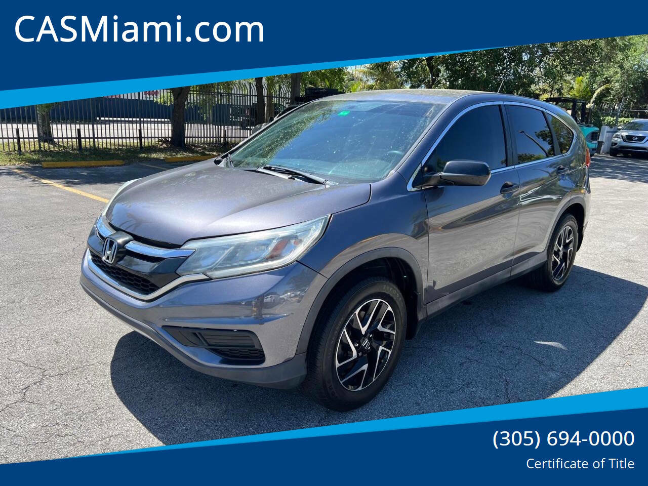Used 2016 Honda CR-V SE