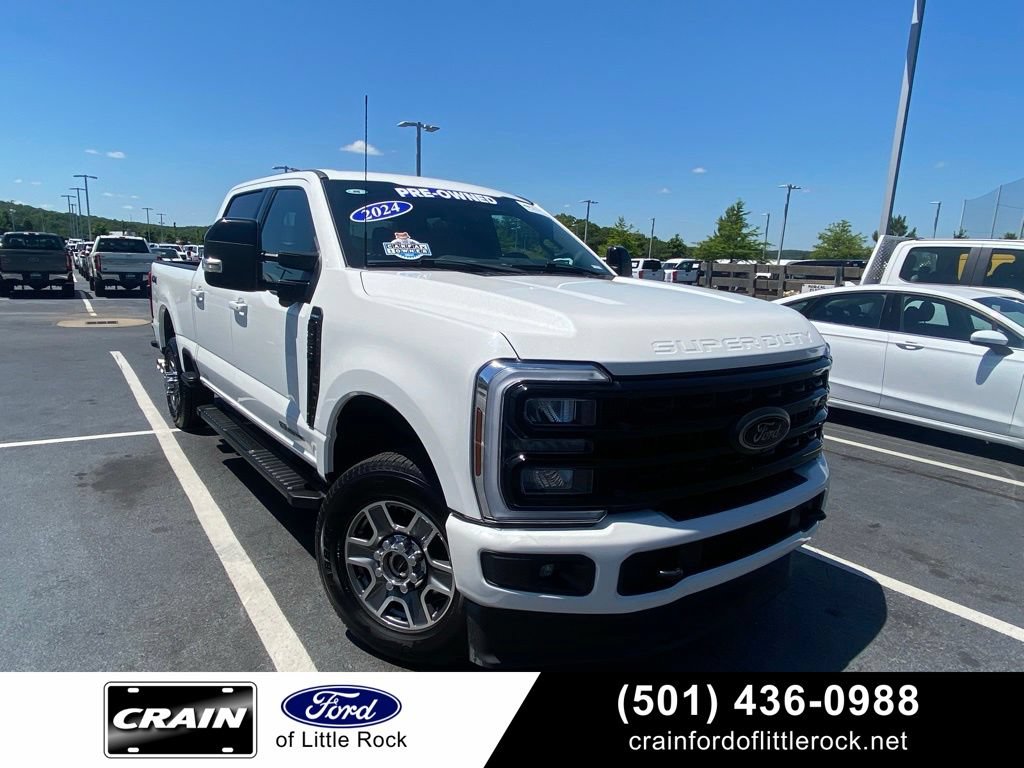 Certified 2024 Ford F250 Lariat w/ Black Appearance Package AWD/4WD image 1