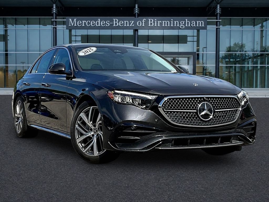 Certified 2025 Mercedes-Benz E 350 4MATIC Sedan w/ MBUS Superscreen Package image 1