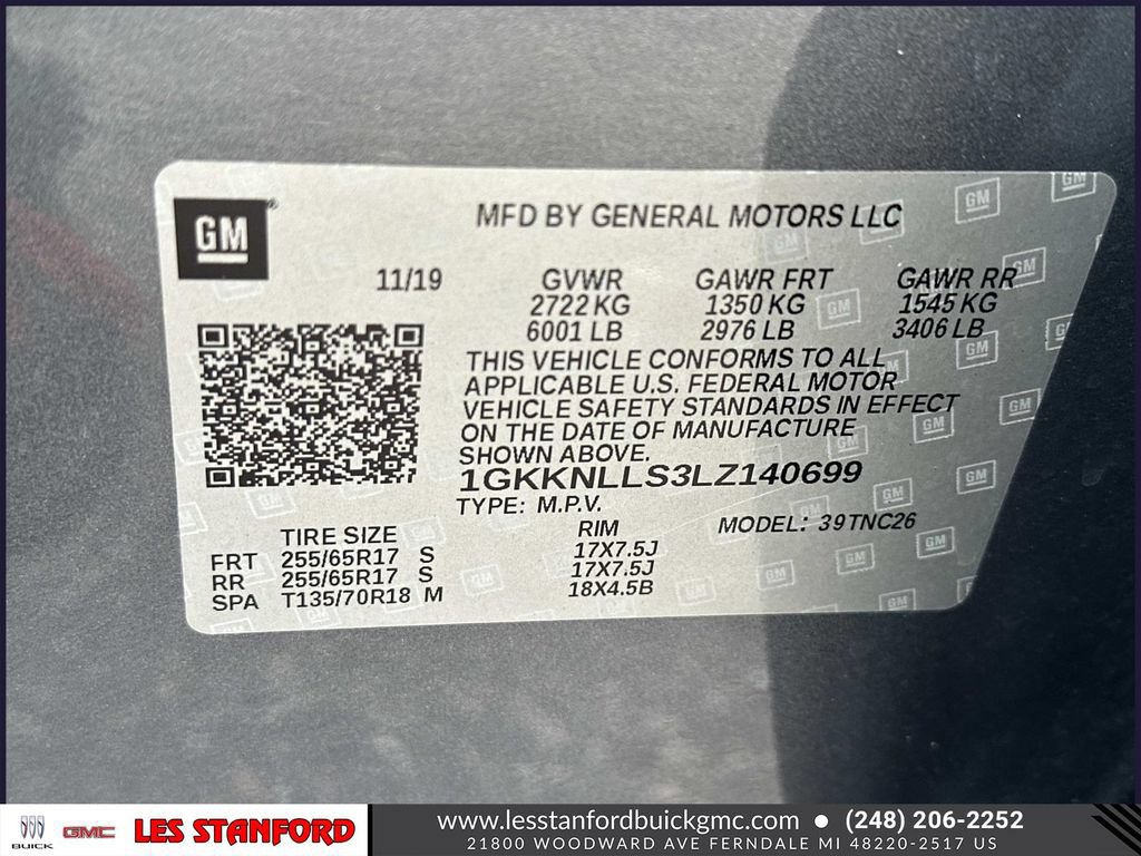 Certified 2020 GMC Acadia AT4 AWD/4WD image 19