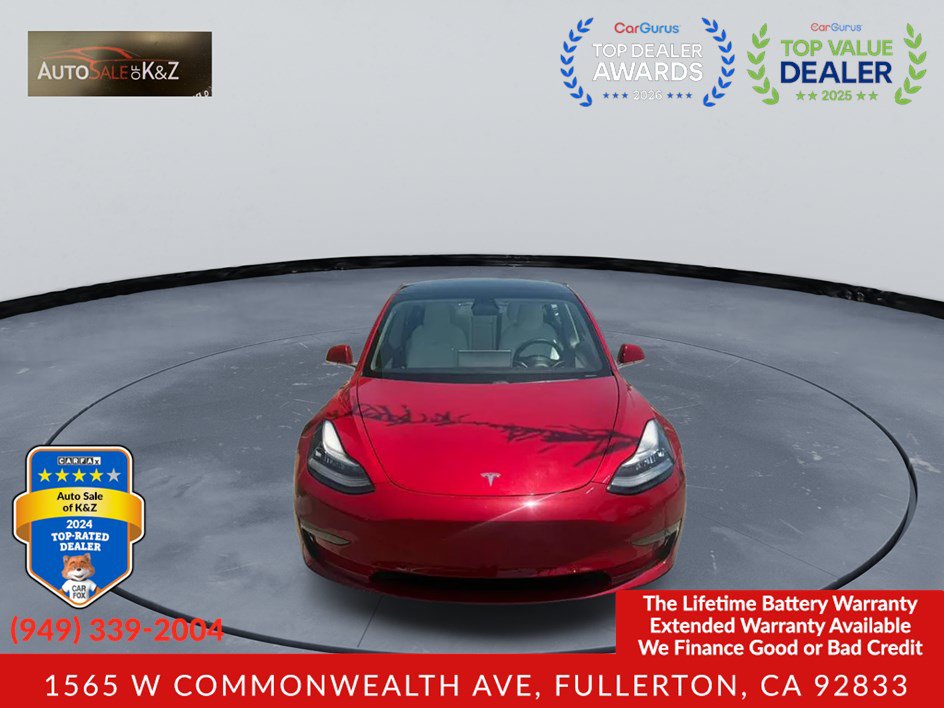 Used 2018 Tesla Model 3 Long Range
