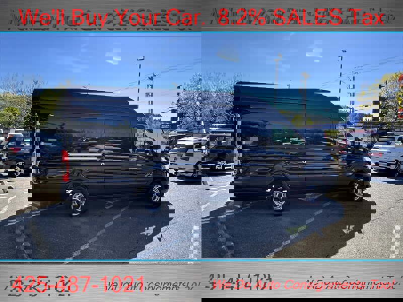 Used 2023 Ford Transit 250 148 High Roof Extended w/ Load Area Protection Package RWD image 4