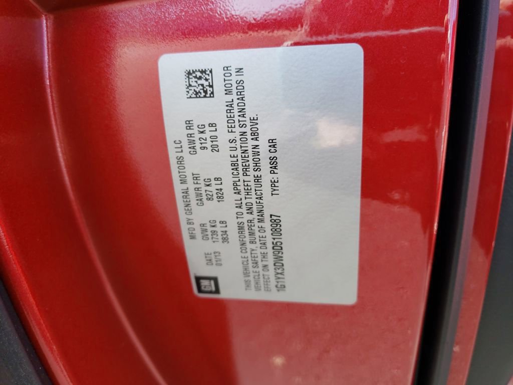 Used 2013 Chevrolet Corvette Grand Sport w/ 4LT Preferred Equipment Group image 25