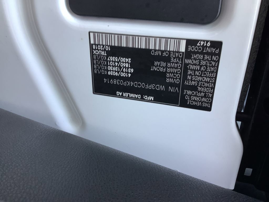 Used 2019 Mercedes-Benz Sprinter 144 Cargo image 30