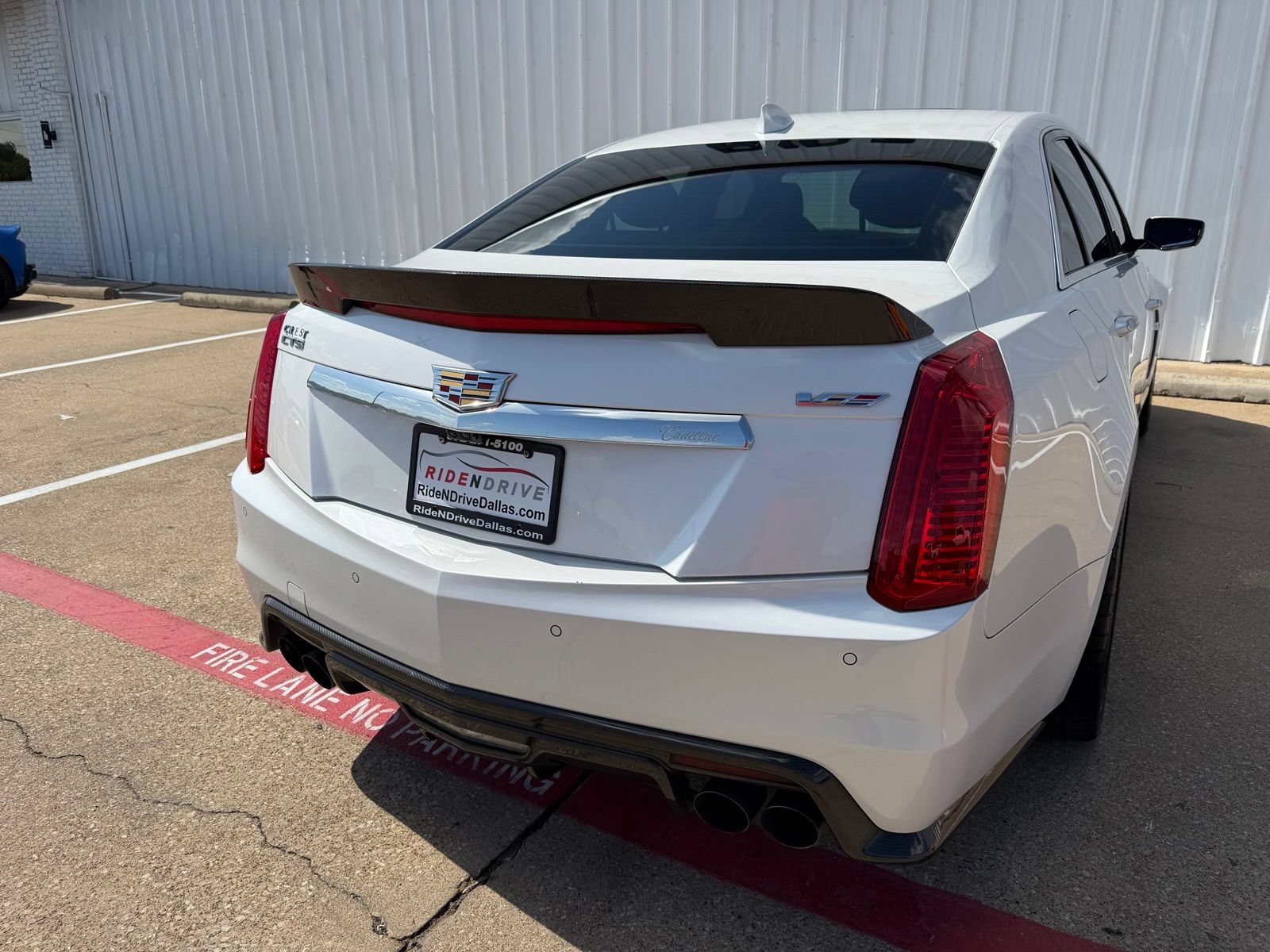 Used 2017 Cadillac CTS V w/ Carbon Black Package RWD image 6