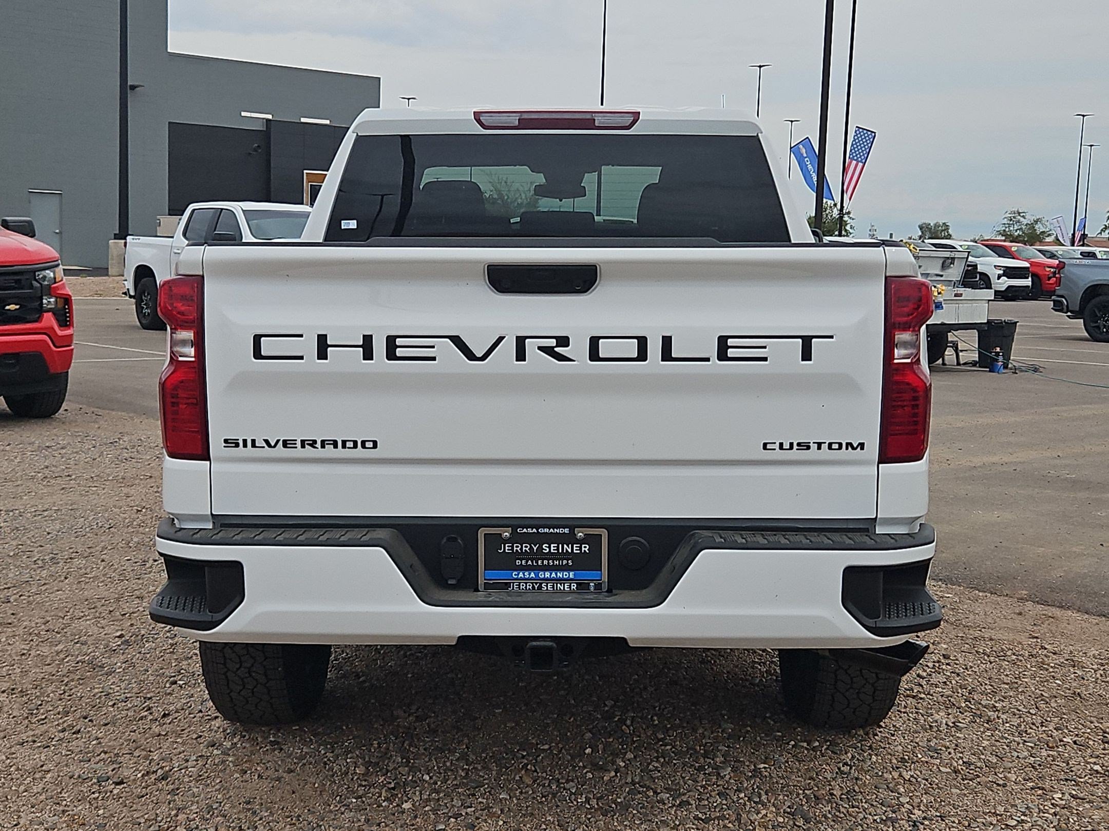 New 2026 Chevrolet Silverado 1500 Custom w/ Turbomax Blackout Package AWD/4WD image 9