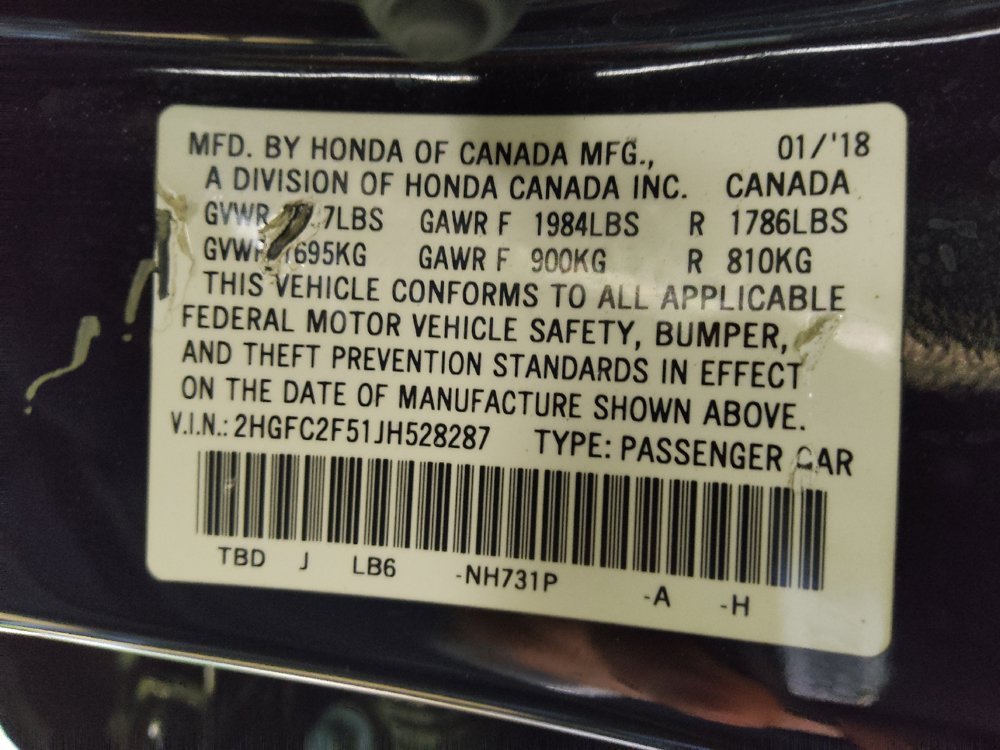 Used 2018 Honda Civic LX image 33