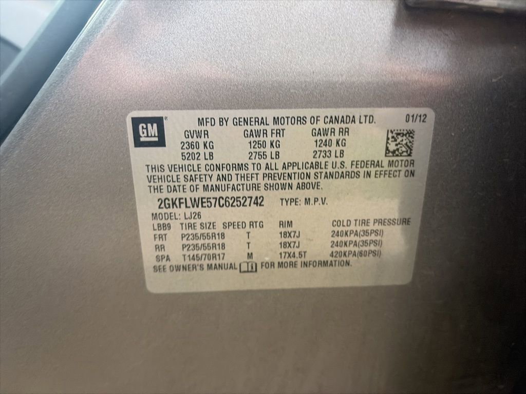 Used 2012 GMC Terrain SLT FWD image 27