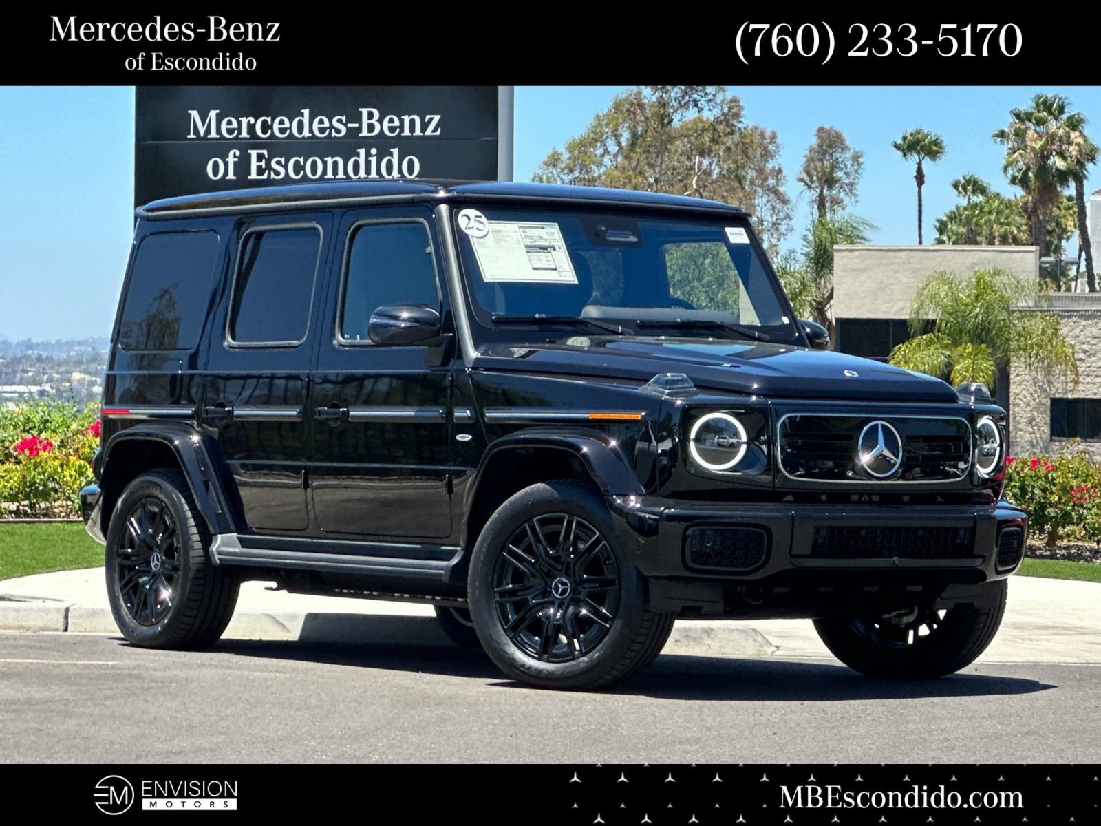 New 2025 Mercedes-Benz G 580 w/ EQ Technology