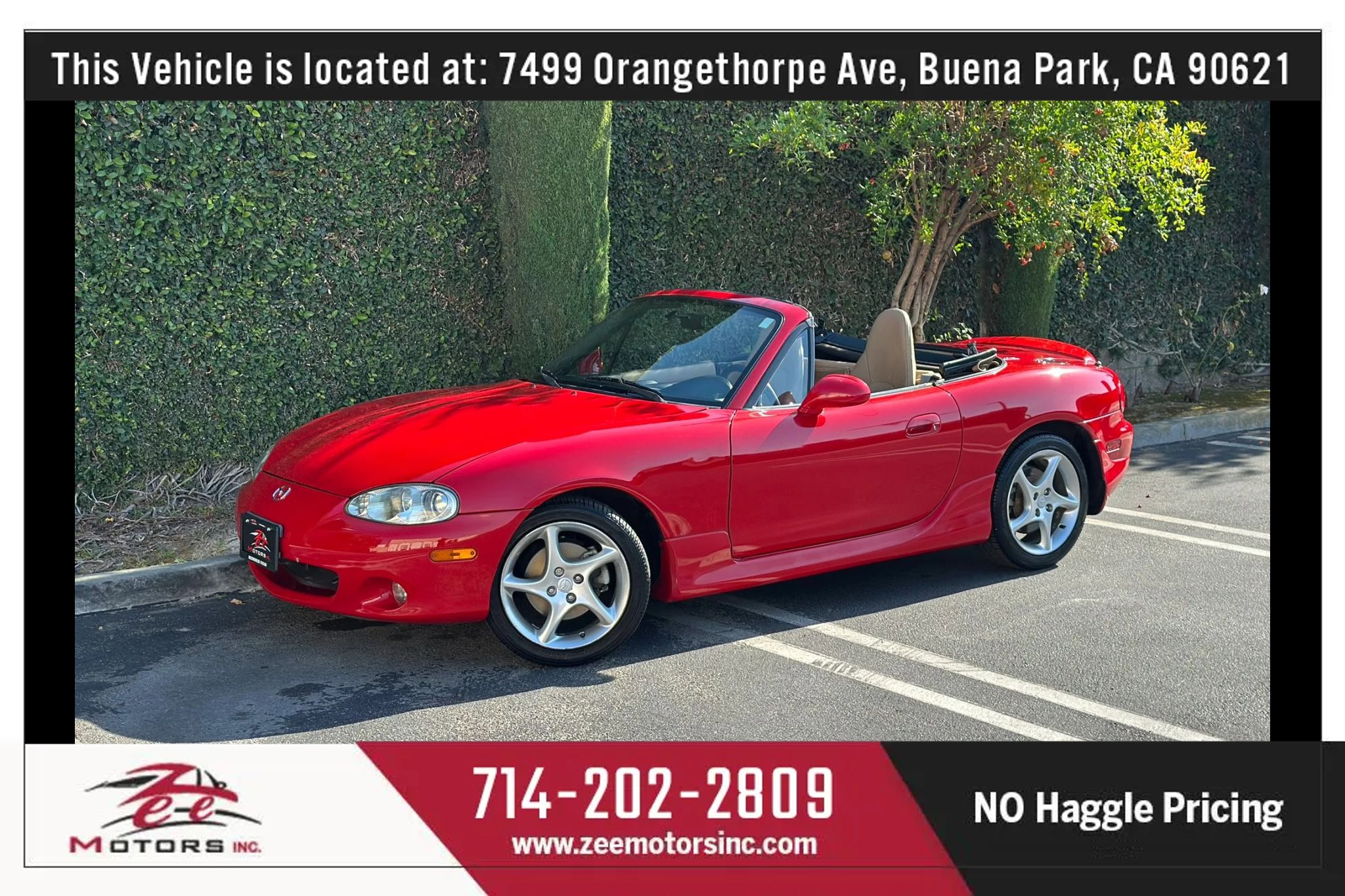 Used 2002 MAZDA MX-5 Miata SE RWD image 14