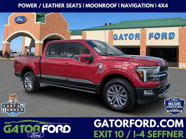 Certified 2024 Ford F150 King Ranch w/ FX4 Off-Road Package