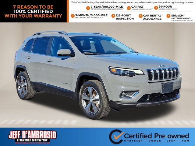 Certified 2021 Jeep Cherokee Limited image 1