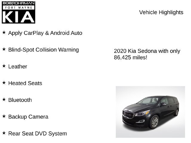 Used 2020 Kia Sedona EX FWD image 8
