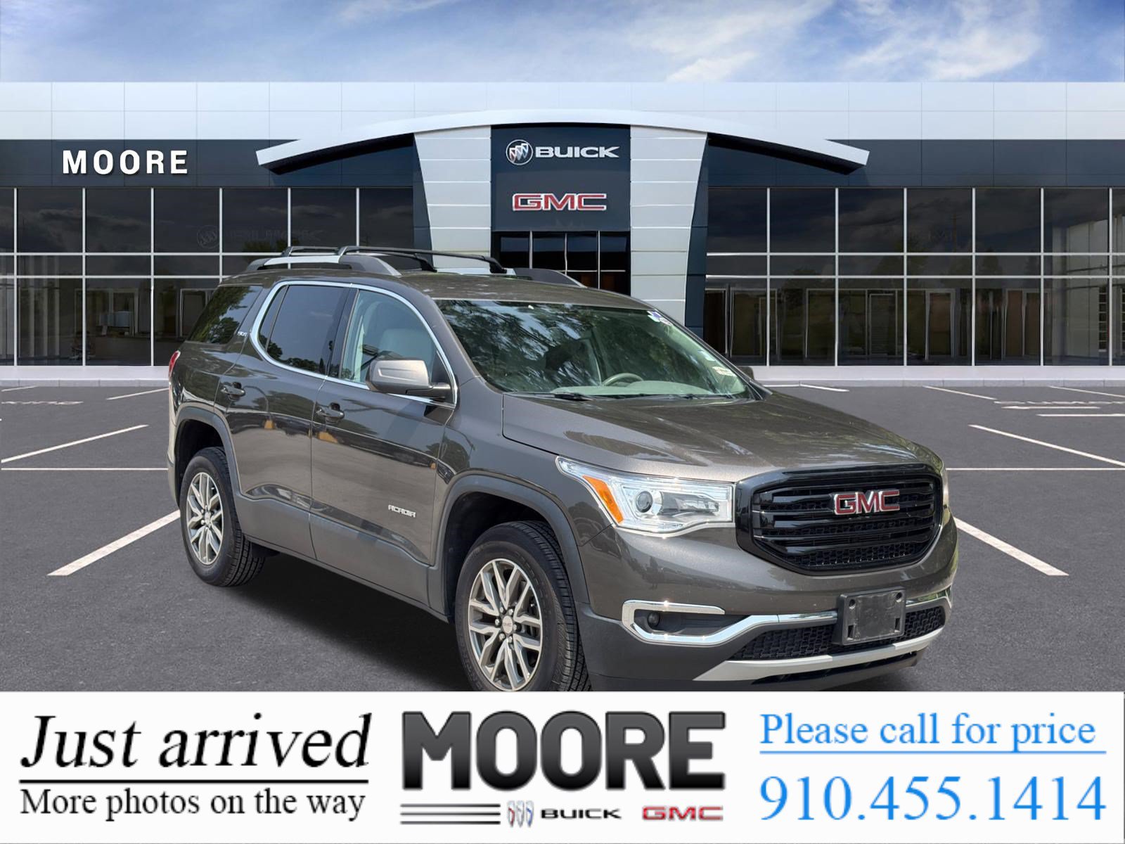 Used 2019 GMC Acadia SLE w/ LPO, Black Accent Package