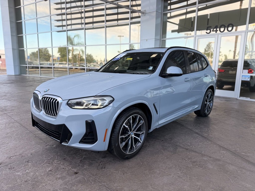 Certified 2022 BMW X3 sDrive30i w/ M Sport Package 2