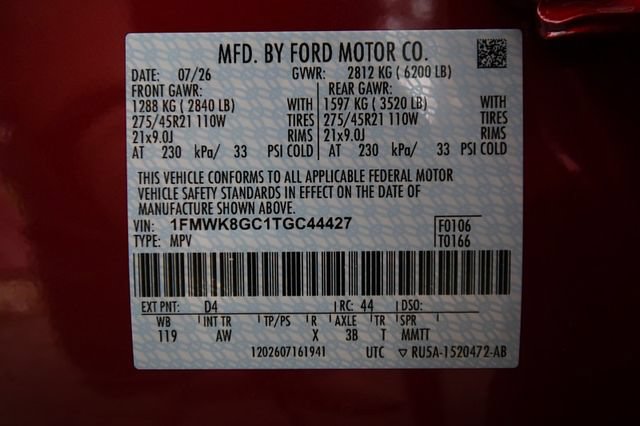 New 2026 Ford Explorer ST w/ Sun And Sound Package AWD/4WD image 26