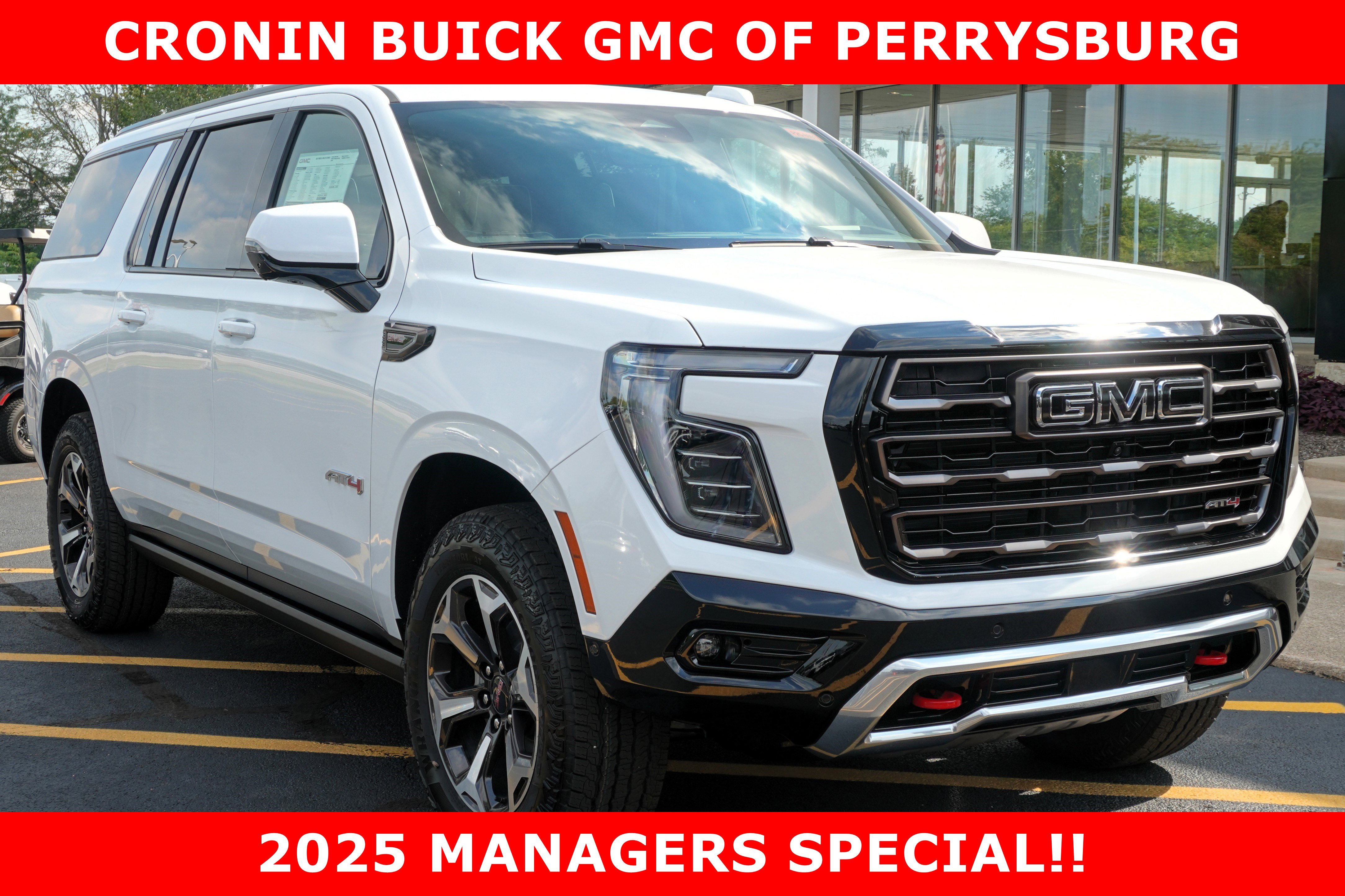 New 2025 GMC Yukon XL AT4 Ultimate w/ LPO, Floor Liner Package