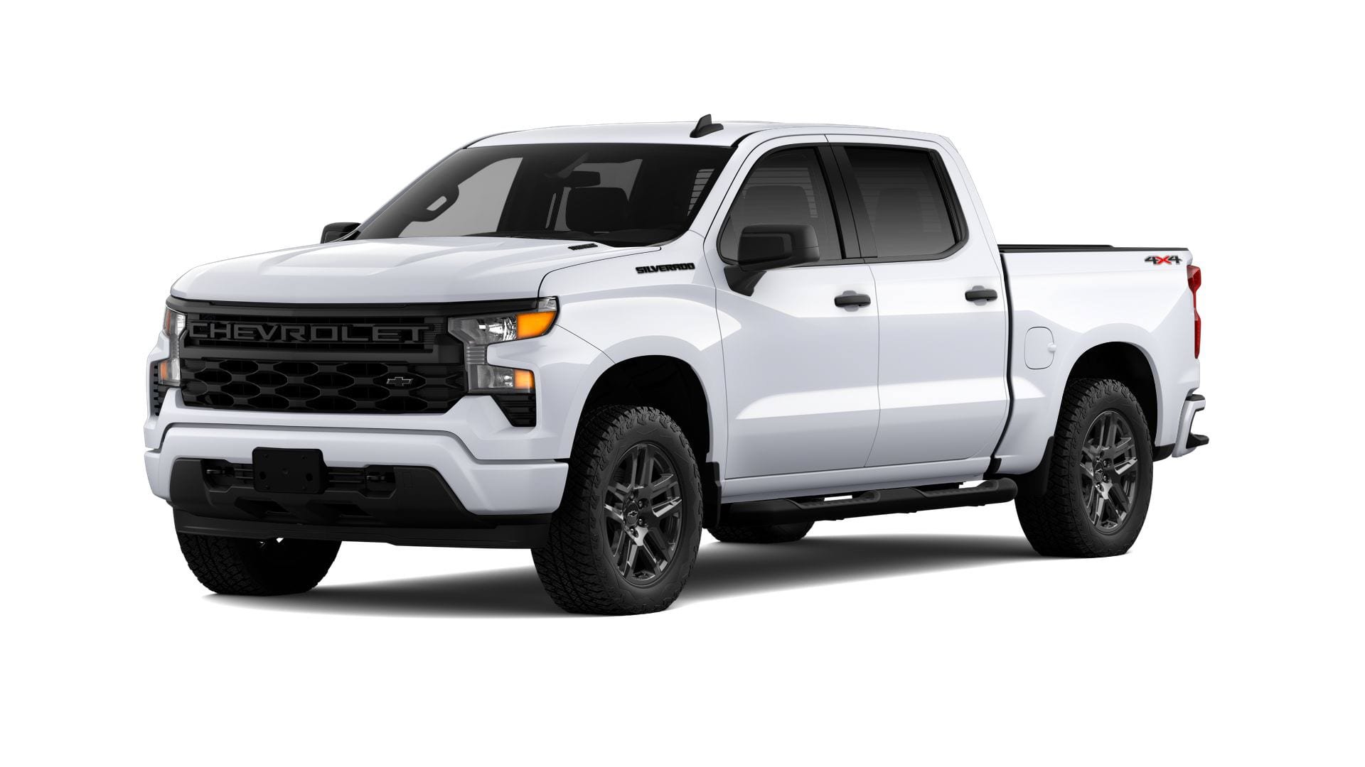 New 2026 Chevrolet Silverado 1500 Custom w/ Turbomax Blackout Package AWD/4WD image 19