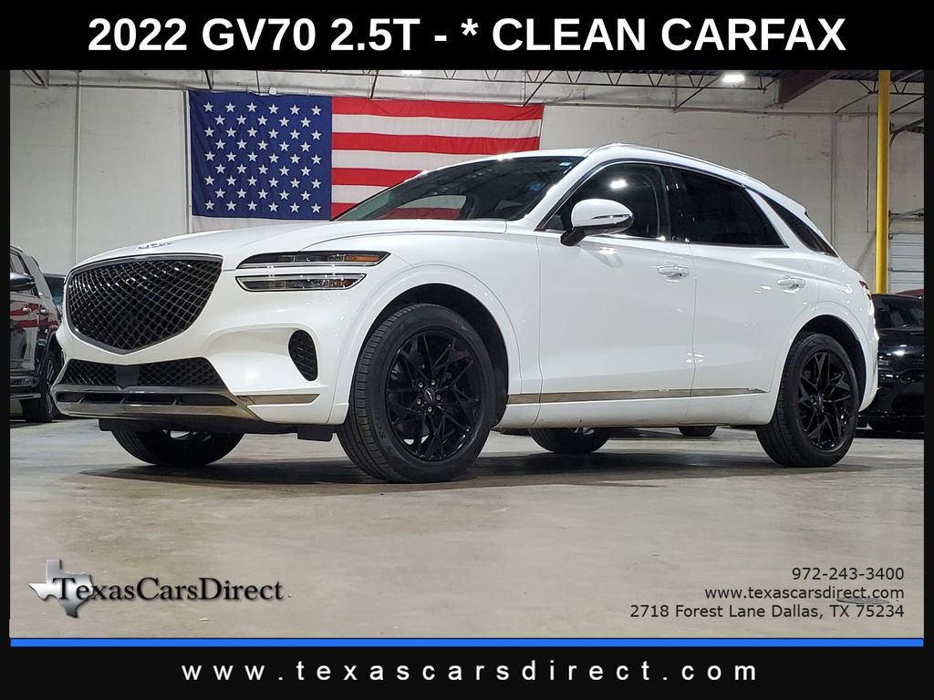 Used 2022 Genesis GV70 2.5T w/ Select Package image 1