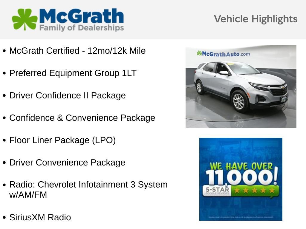Used 2022 Chevrolet Equinox LT AWD/4WD image 5