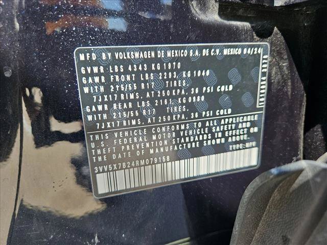 Used 2024 Volkswagen Taos S w/ MDO Package FWD image 21