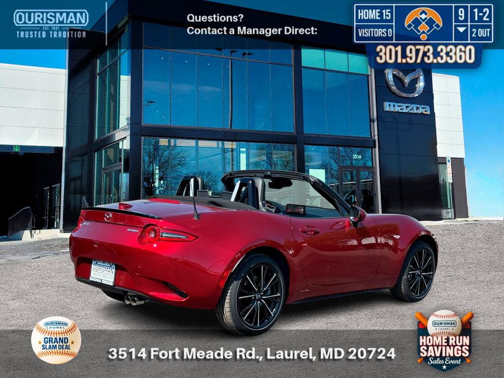 New 2026 MAZDA MX-5 Miata Grand Touring w/ Weather Package RWD image 3