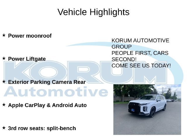 Certified 2025 Hyundai Palisade Calligraphy AWD/4WD image 12