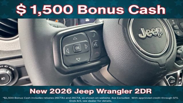 New 2026 Jeep Wrangler Sport AWD/4WD image 17