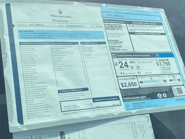 New 2025 Maserati Grecale GT image 47
