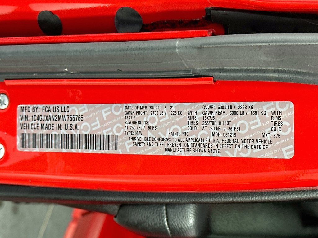Used 2021 Jeep Wrangler Sport AWD/4WD image 36