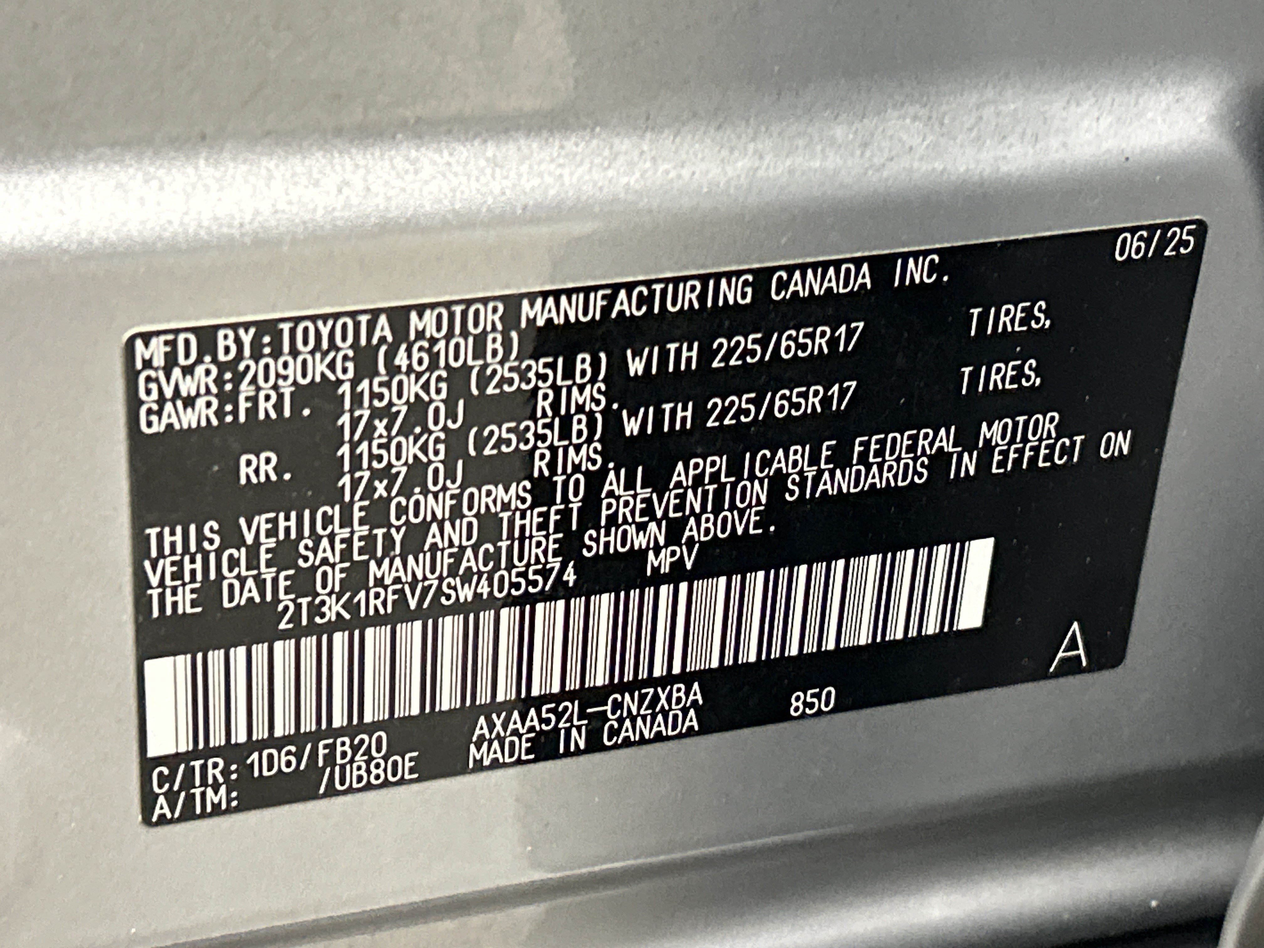 Used 2025 Toyota RAV4 LE FWD image 24