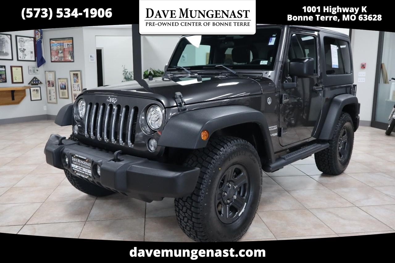 Used 2018 Jeep Wrangler Sport w/ Connectivity Group