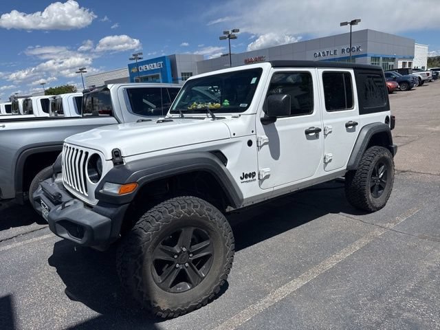 Used 2021 Jeep Wrangler Unlimited Sport AWD/4WD image 2
