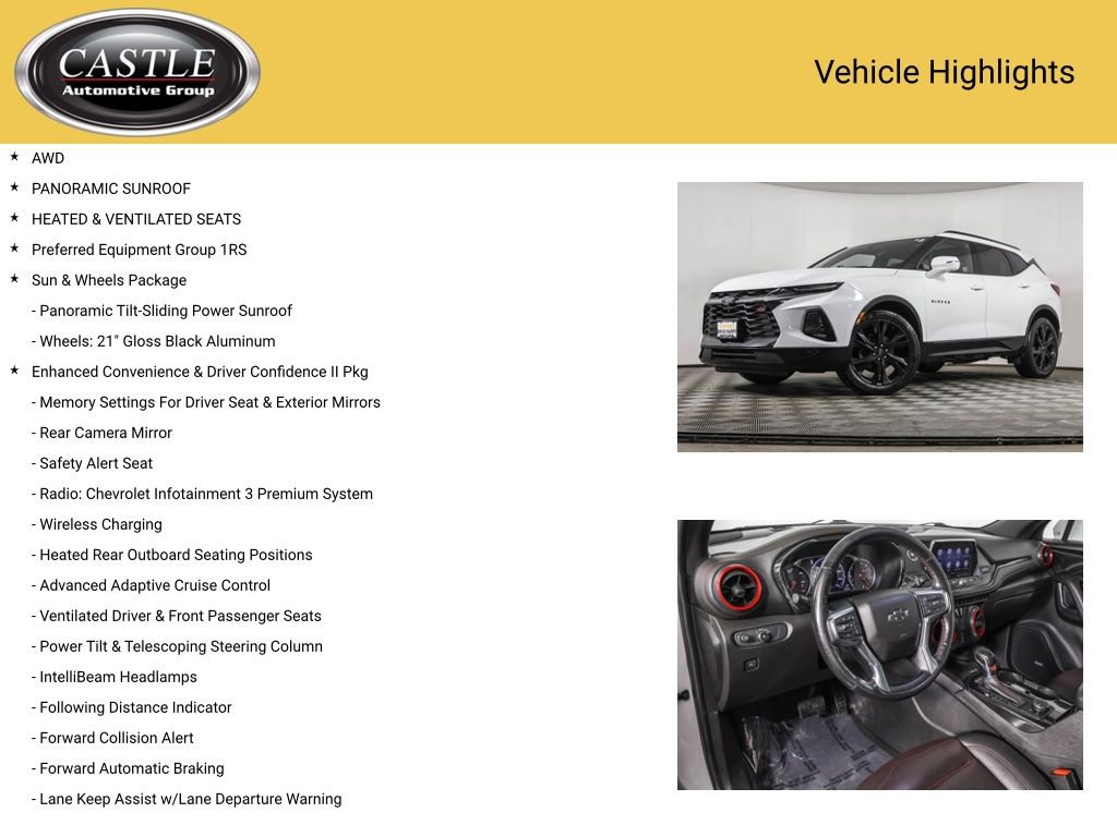 Used 2019 Chevrolet Blazer RS image 3