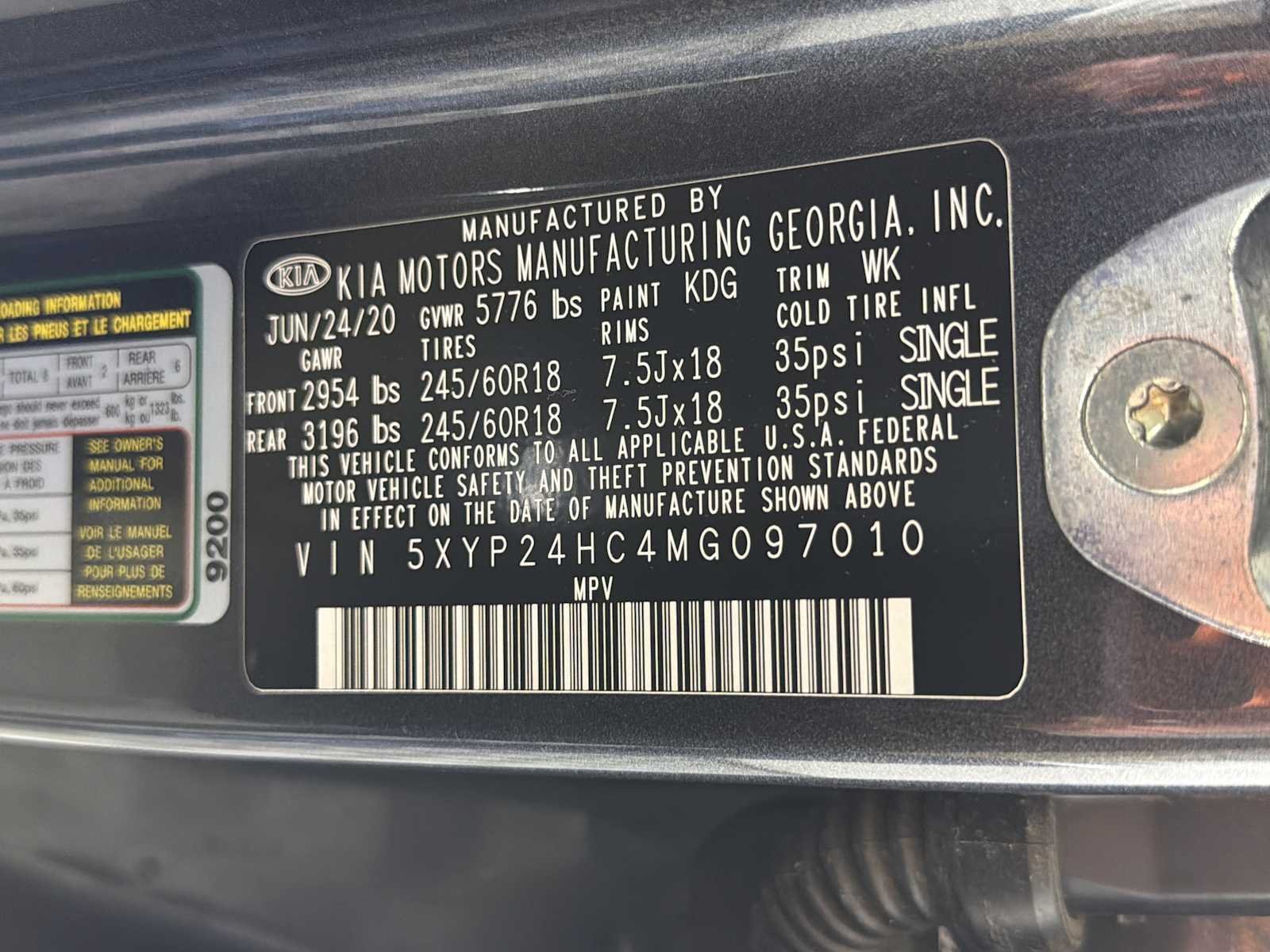 Used 2021 Kia Telluride LX FWD image 32