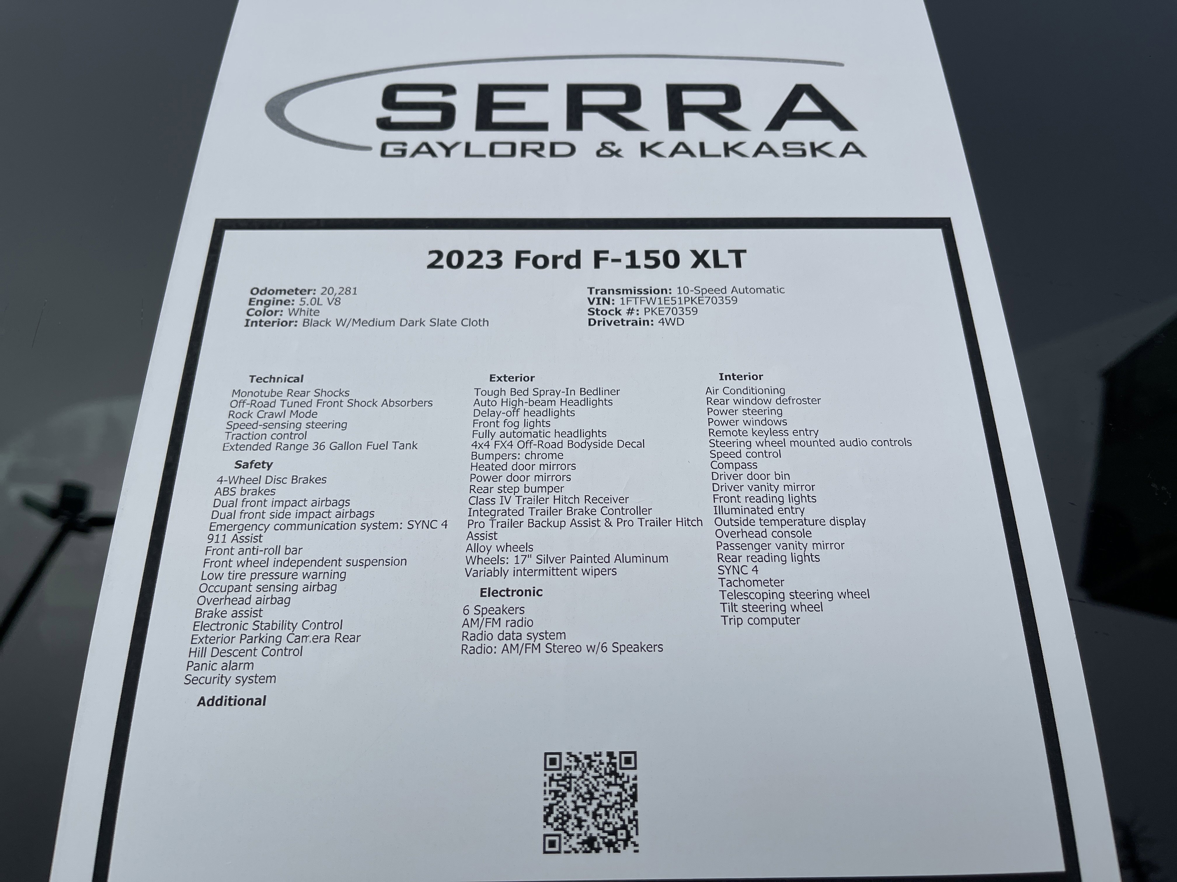 Used 2023 Ford F150 XLT w/ Trailer Tow Package image 28