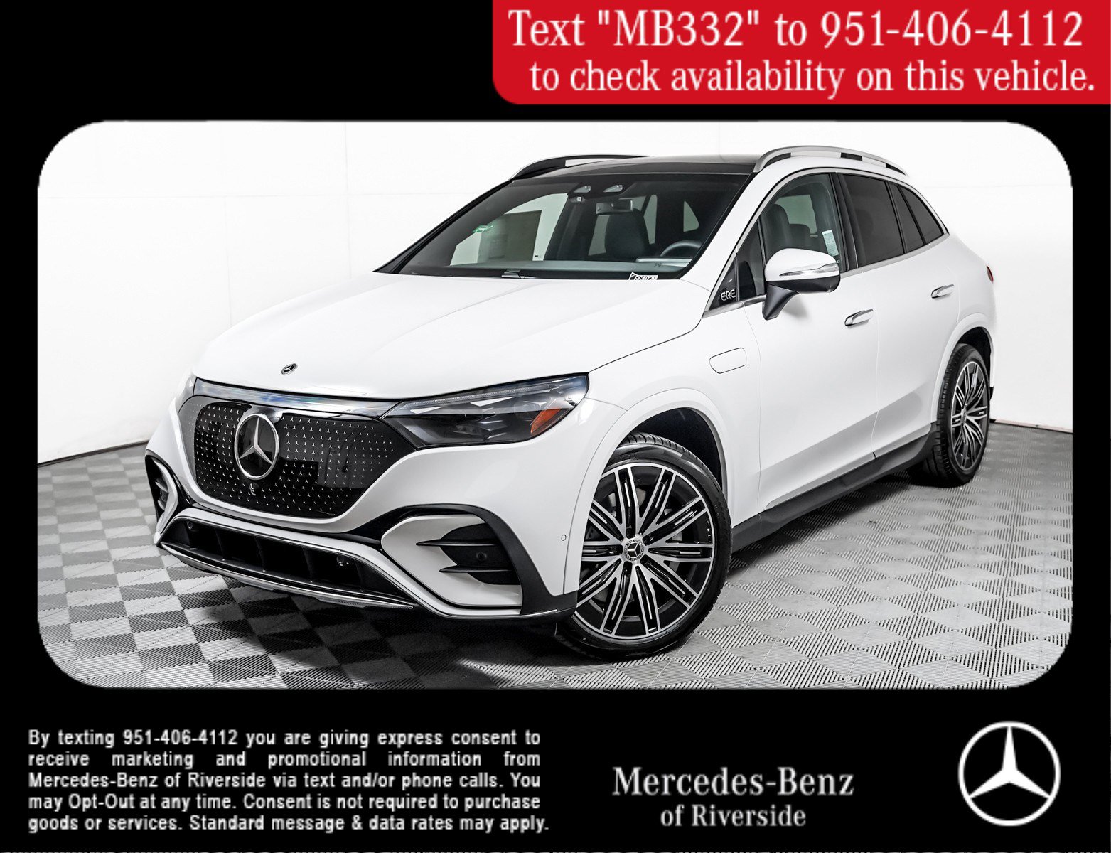 New 2026 Mercedes-Benz EQE 320 4MATIC SUV image 1
