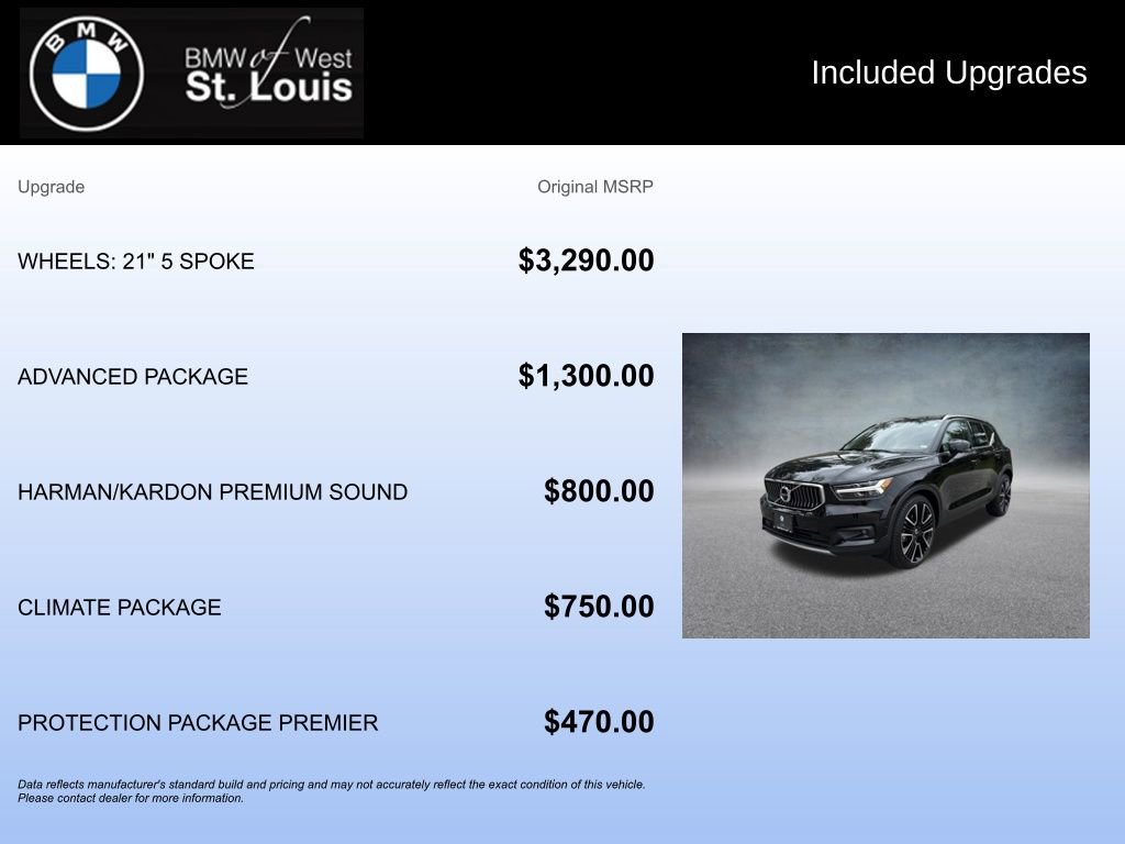 Used 2021 Volvo XC40 T5 Inscription w/ Advanced Package image 19