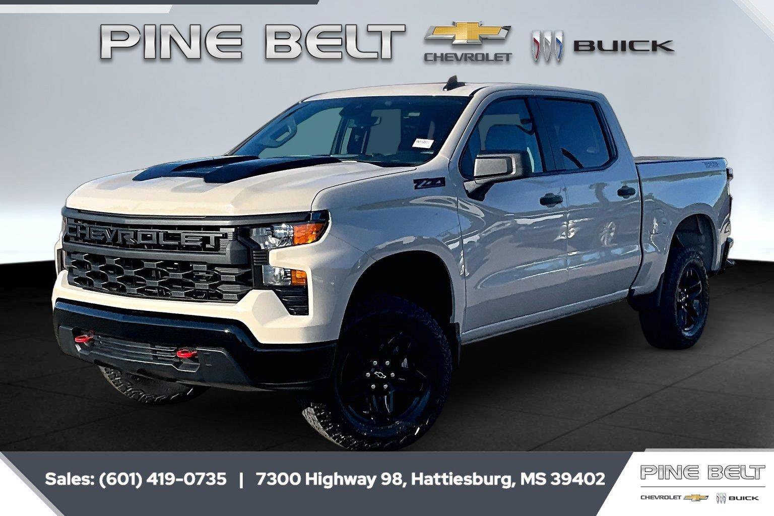 New 2026 Chevrolet Silverado 1500 Custom Trail Boss w/ LPO, Dark Essentials Package AWD/4WD image 11