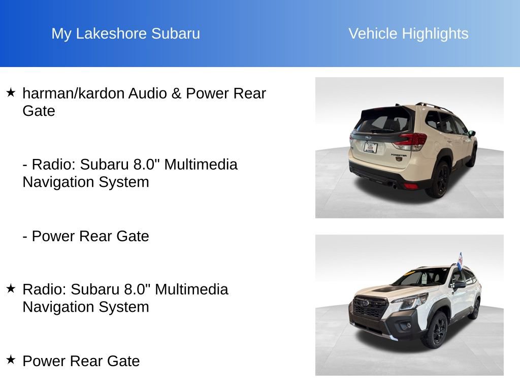 Certified 2025 Subaru Forester Wilderness image 7