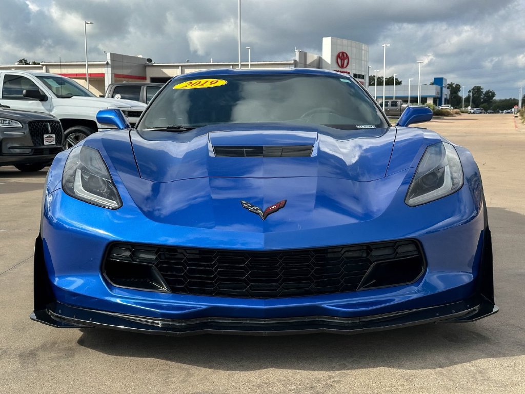 Used 2019 Chevrolet Corvette Grand Sport w/ Carbon Flash Badge Package RWD image 8