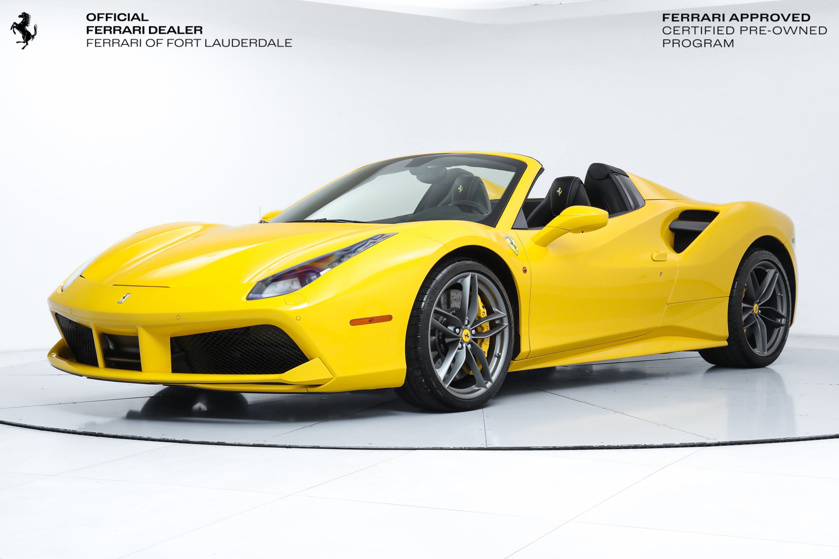 Certified 2019 Ferrari 488 Spider